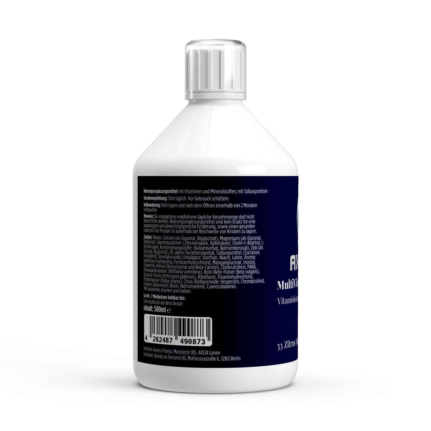 Axxess-Fitness Multivitamin Basic Shots Plus+ - 500ml