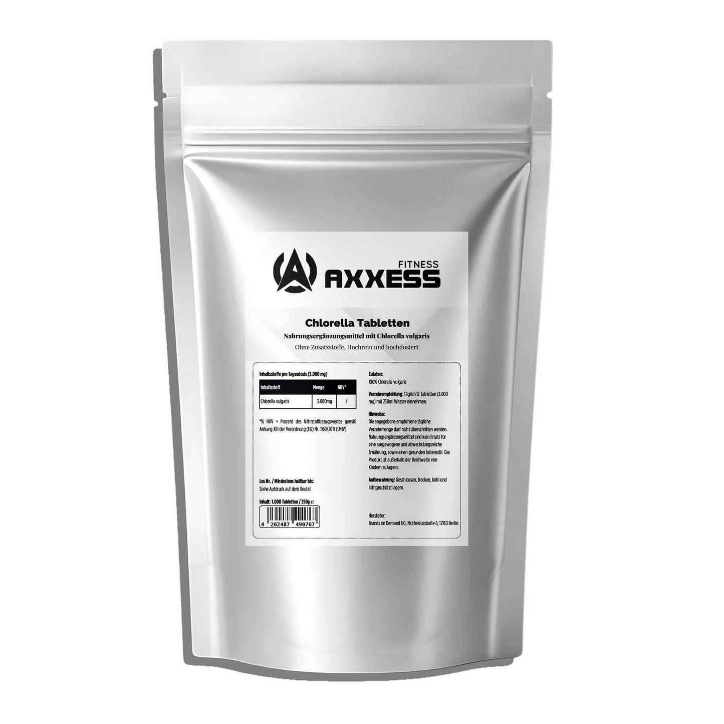 Axxess-Fitness Chlorella - 1000 Tabletten