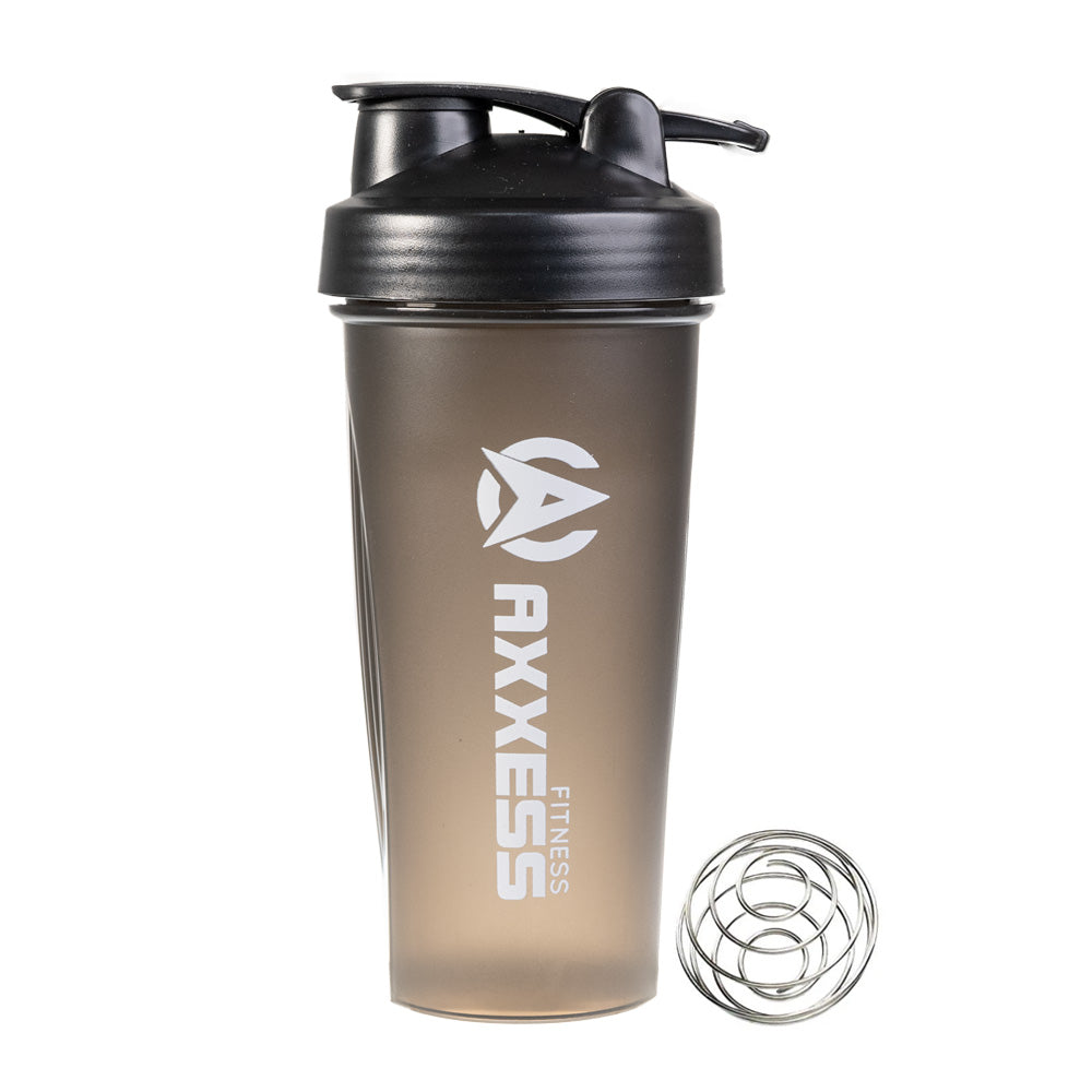 Axxess Fitness Protein Shaker schwarz 600ml