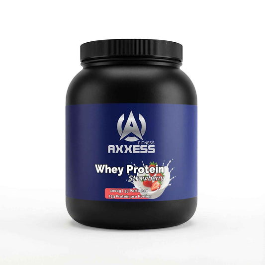 Axxess-Fitness Premium Whey Protein Erdbeere - 1.000g