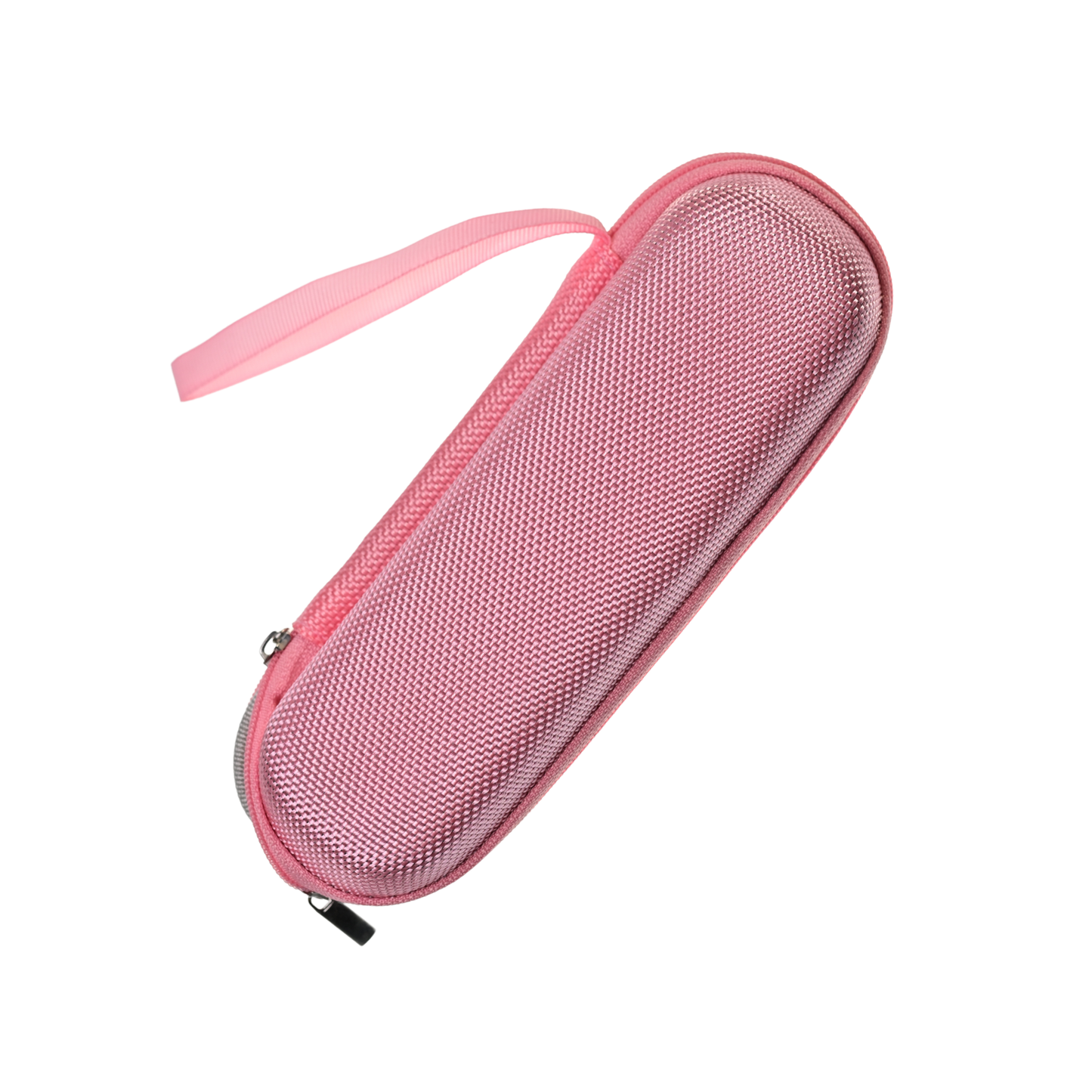 Injektionspen Silber mit Tasche rosa