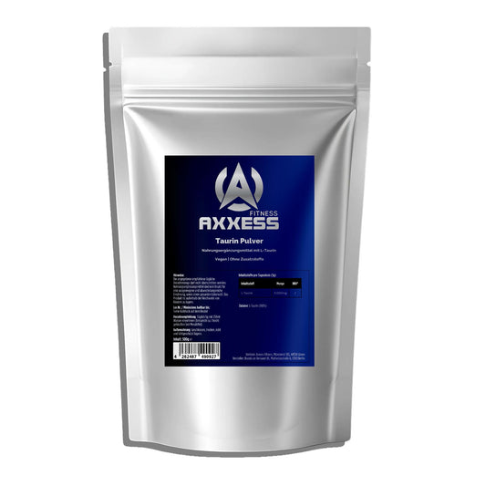 Axxess-Fitness Taurin Pulver - 500g Doypack
