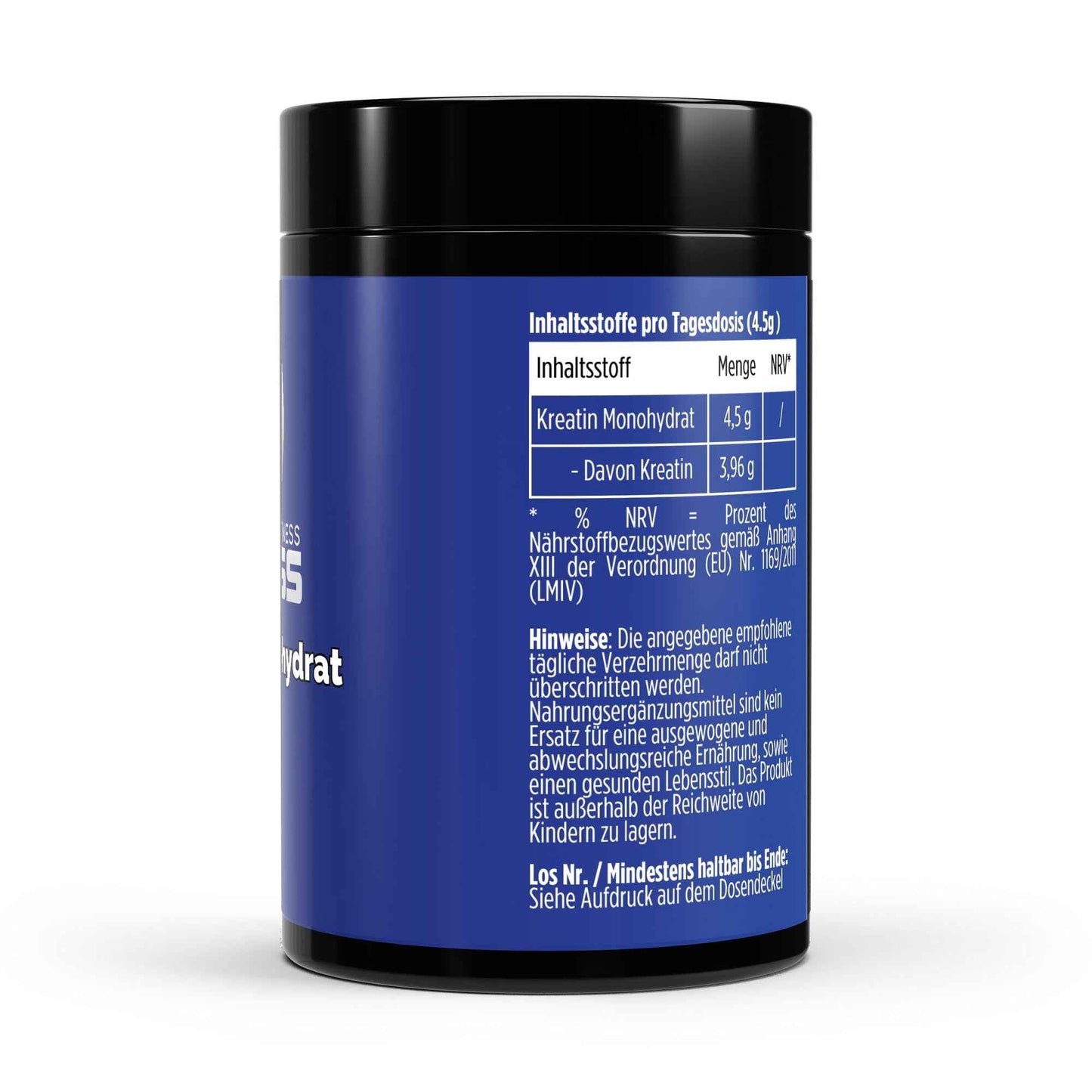 Kreatin Monohydrat - Geschmacksneutral - 500g
